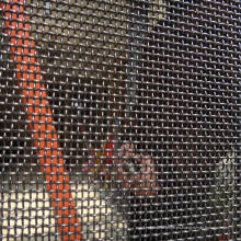 Pantalla de ventana de seguridad de acero inoxidable malla de alambre a prueba de balas, pantalla de mosquito